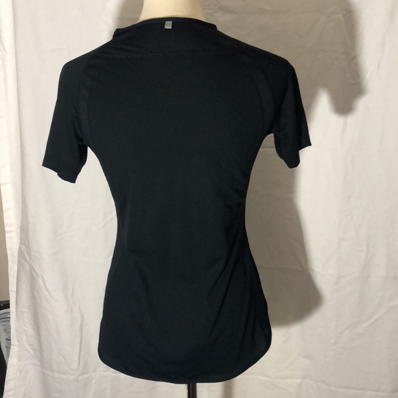 🌹Nike Dri - Fit black workout top Sz S - Picture 3 of 4
